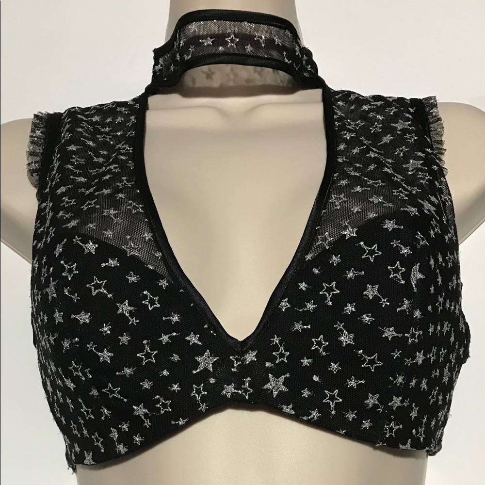 Victoria's Secret Star Lace Bralette Sz S NWT